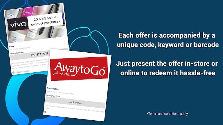 Just present the offer in-store or online to redeem it hassle-free